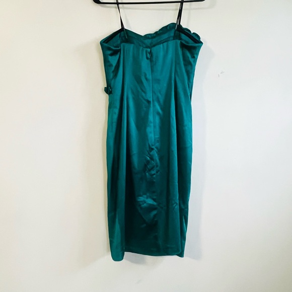 Maggy London Emerald Green Cocktail Party Dress - Picture 4 of 13